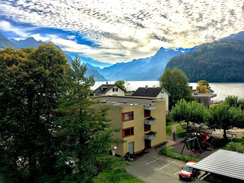 Ferienwohnung Mit Seesicht Бруннен Экстерьер фото